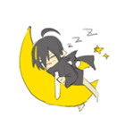 脱力てんしandあくま（個別スタンプ：6）