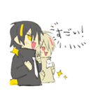 脱力てんしandあくま（個別スタンプ：9）