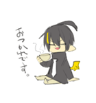 脱力てんしandあくま（個別スタンプ：11）