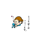 エアライン女子（個別スタンプ：15）