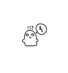 かわいいおばけちゃんとおばけちゃん（個別スタンプ：1）