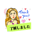 リロお嬢様の友達2（個別スタンプ：7）