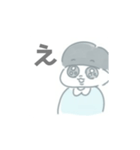 ヘルメットヘアの子（個別スタンプ：21）