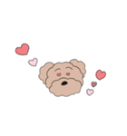 プードルです♡（個別スタンプ：3）