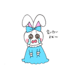 恋するウサギのスタンプ（個別スタンプ：2）