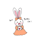恋するウサギのスタンプ（個別スタンプ：6）