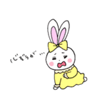 恋するウサギのスタンプ（個別スタンプ：9）