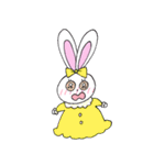 恋するウサギのスタンプ（個別スタンプ：10）