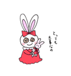 恋するウサギのスタンプ（個別スタンプ：16）