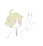 無口な男の子（個別スタンプ：2）