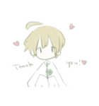 無口な男の子（個別スタンプ：8）