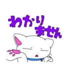 うちのしろいやつ2（個別スタンプ：21）