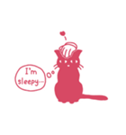 ひとことだけネコ 英語版（個別スタンプ：9）