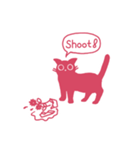 ひとことだけネコ 英語版（個別スタンプ：21）