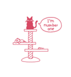 ひとことだけネコ 英語版（個別スタンプ：25）
