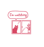 ひとことだけネコ 英語版（個別スタンプ：27）