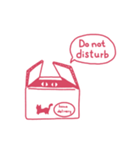 ひとことだけネコ 英語版（個別スタンプ：29）