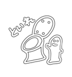 ほわほわいきもの（個別スタンプ：12）