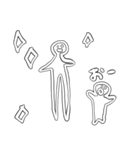 ほわほわいきもの（個別スタンプ：16）