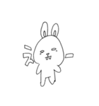 かわいいかわいいうさぎです（個別スタンプ：6）