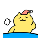 ゆるーいきいろいねこ（個別スタンプ：3）