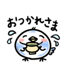 セキセイインコ 白（個別スタンプ：5）