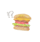 ヘンテコなタベモノ達（個別スタンプ：8）