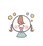まるいおんなのこ（個別スタンプ：26）