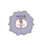 まるいおんなのこ（個別スタンプ：30）