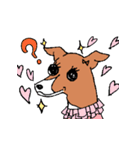 イタグレちゃんのスタンプ（個別スタンプ：14）