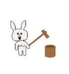 あなたの彼女♡うさぎ（個別スタンプ：2）