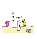 ちんあなごさんと貝（個別スタンプ：14）