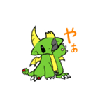 とあるドラゴンのラッキー（個別スタンプ：1）