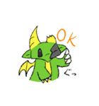 とあるドラゴンのラッキー（個別スタンプ：8）