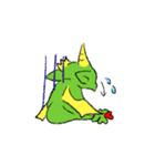 とあるドラゴンのラッキー（個別スタンプ：24）