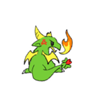 とあるドラゴンのラッキー（個別スタンプ：28）