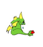 とあるドラゴンのラッキー（個別スタンプ：34）