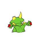 とあるドラゴンのラッキー（個別スタンプ：35）