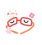 スタンプメガネ（個別スタンプ：2）
