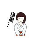 コロナが憎い巫女（個別スタンプ：8）