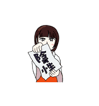 コロナが憎い巫女（個別スタンプ：11）