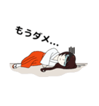 コロナが憎い巫女（個別スタンプ：13）
