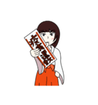 コロナが憎い巫女（個別スタンプ：16）