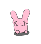 桃色うさぎの日常(ほとんど文字なしver.)（個別スタンプ：11）