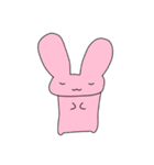 桃色うさぎの日常(ほとんど文字なしver.)（個別スタンプ：22）