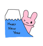 桃色うさぎの日常(ほとんど文字なしver.)（個別スタンプ：34）