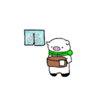 スノーボードうさぎ（個別スタンプ：39）