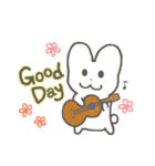 うっちゃん、うさ道を行く 〜英語〜（個別スタンプ：7）