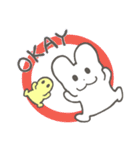 うっちゃん、うさ道を行く 〜英語〜（個別スタンプ：11）