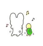 うっちゃん、うさ道を行く 〜英語〜（個別スタンプ：14）